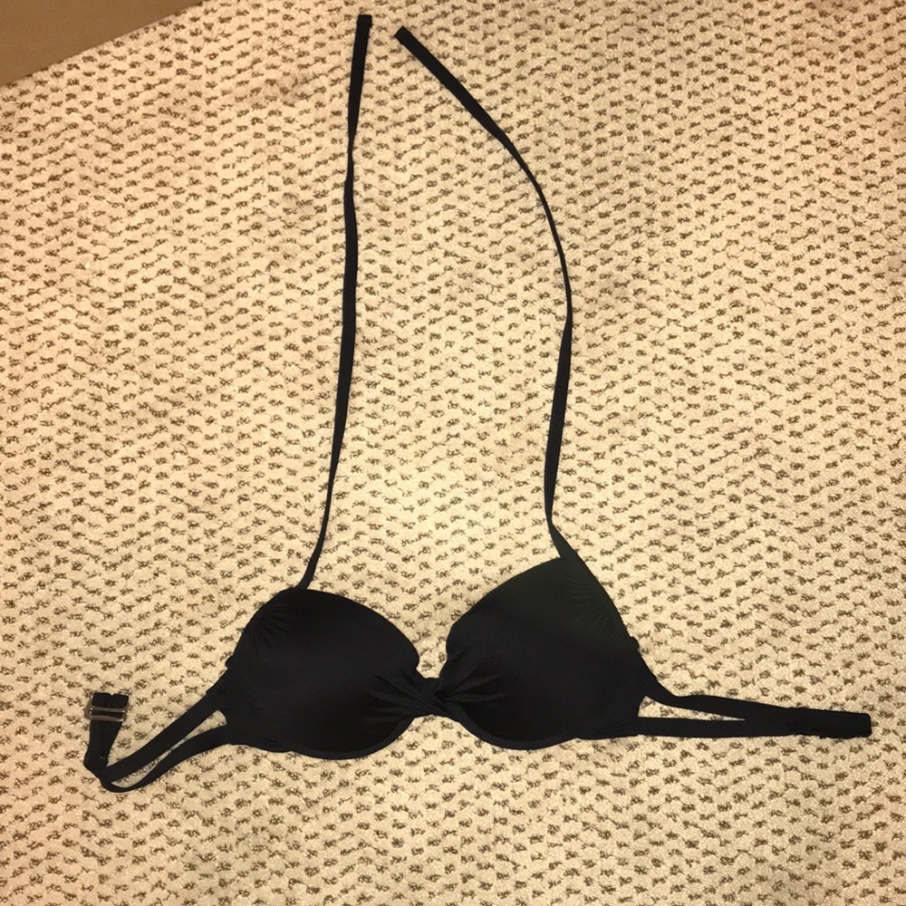 Black push-up swimsuit